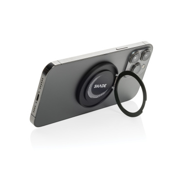 Logo trade promotional giveaway photo of: Terra Magnetic RCS rplastic magnetic phone holder with ring