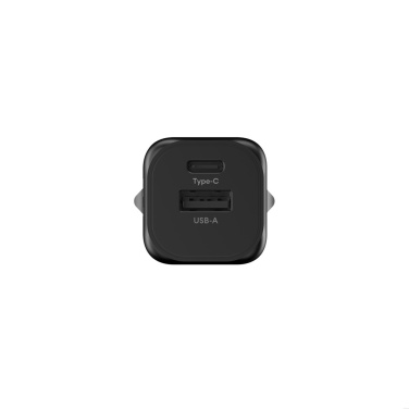 Logo trade advertising product photo of: Urban Vitamin Monterey RCS recycled plastic 20W GAN charger