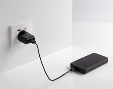Logotrade promotional merchandise image of: Boostcore RCS recycled plastic powerbank 10.000mAh USB C