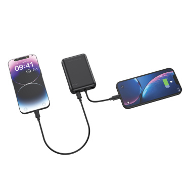 Logo trade corporate gifts image of: Urban Vitamin Fullerton RCS recycled 10,000 20W PD powerbank