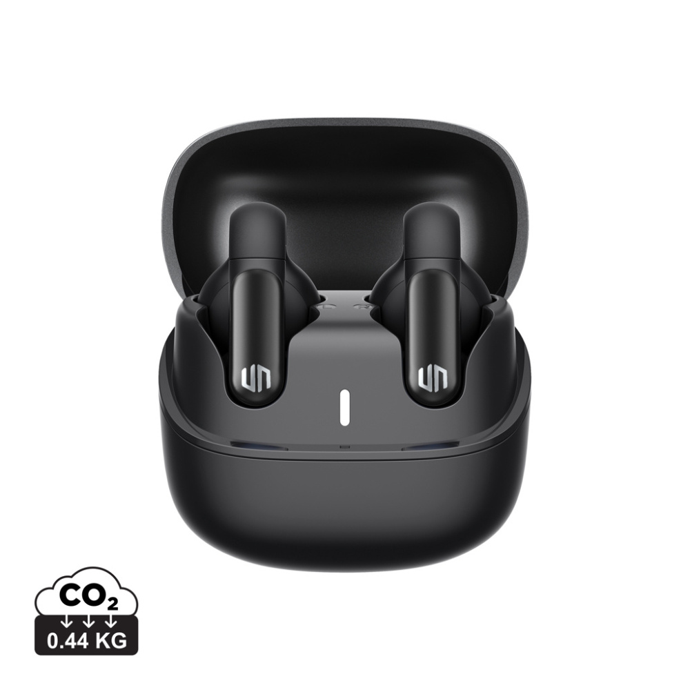Logotrade promotional product picture of: Urban Vitamin Long Beach ENC rplastic wireless earbuds