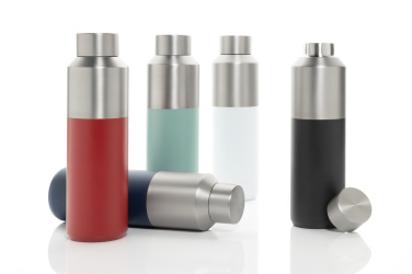 Logotrade promotional giveaway picture of: Fluid RCS certified recycled steel water bottle 600ml