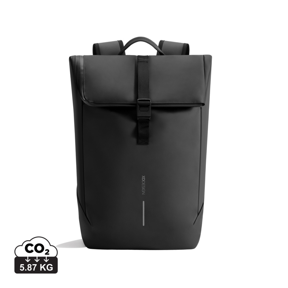 Logo trade corporate gift photo of: Urban Water Resistant Flap-top Backpack