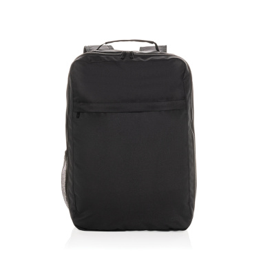 Logo trade promotional gift photo of: Swiss Peak Aware™ RPET Essential 15.6 inch laptop backpack