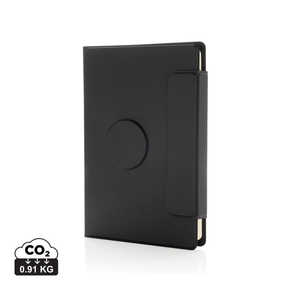 Logotrade promotional merchandise photo of: Stuart RCS certified RPU magnetic A5 portfolio
