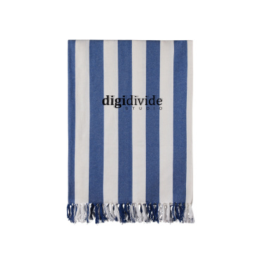 Logotrade promotional gift image of: VINGA Ornos GRS recycled cotton hammam towel