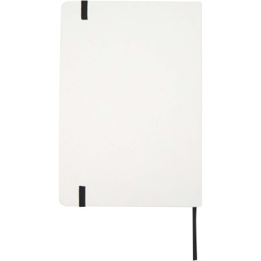 Logo trade corporate gift photo of: Holm A5 stone paper hard cover notebook with lined pages