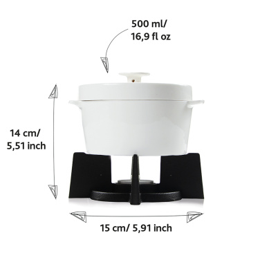 Logo trade promotional gifts image of: BOSKA Cheese Baker - 500 ml