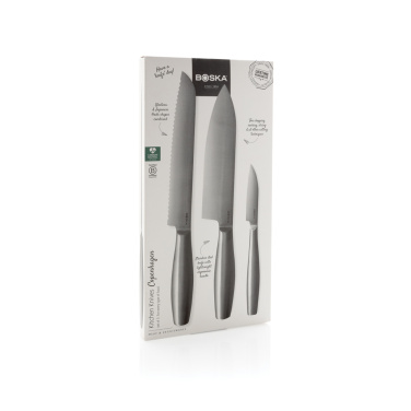 Logo trade promotional product photo of: BOSKA Kitchen Knives Copenhagen, set of 3