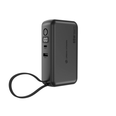 Logotrade promotional product picture of: Urban Vitamin Eureka hybrid GANcharger 10000mah powerbank65W