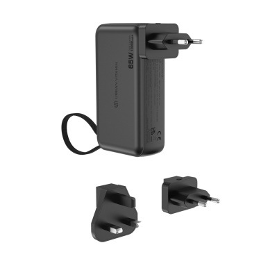 Logo trade promotional giveaways image of: Urban Vitamin Eureka hybrid GANcharger 10000mah powerbank65W
