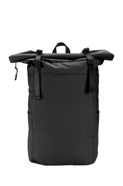 Logo trade promotional merchandise image of: Rolltop backpack PEKTUSAN Schwarzwolf
