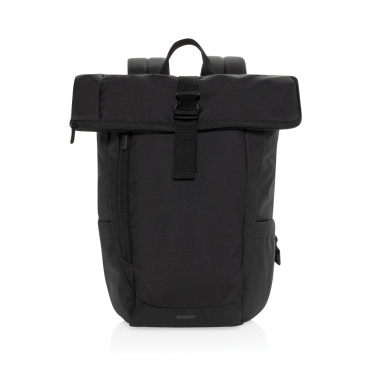 Logotrade promotional merchandise picture of: Swiss Peak Aware™ RPET Leonard 15.6 inch laptop backpack