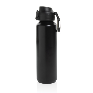 Logotrade promotional gifts photo of: Via RCS Re-steel lockable sport bottle 600ML