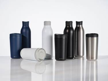 Logotrade corporate gift image of: Avira Alok RCS re-steel 360 waterbottle 600ML