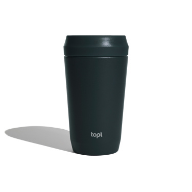 Logotrade promotional gift image of: Topl Recycled Steel To Go Tumbler Patented 360 Lid 354ml