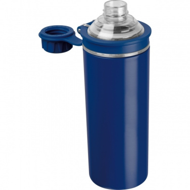 Logo trade promotional items image of: Double-walled stainless steel bottle Monza