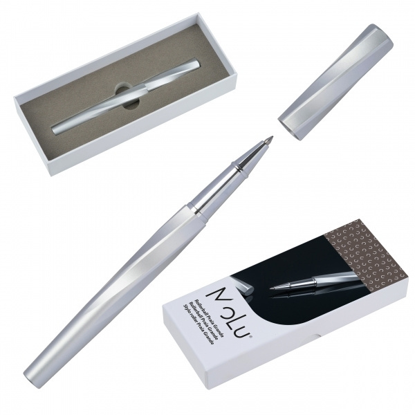 Logotrade promotional gift picture of: MoLu brass rollerball Praia Grande