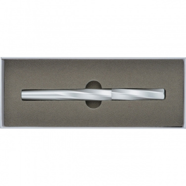 Logo trade corporate gifts picture of: MoLu brass rollerball Praia Grande