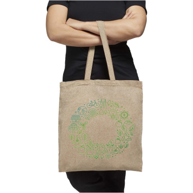 Logo trade corporate gifts picture of: Pheebs 150 g/m² recycled tote bag 7L