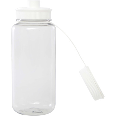Logo trade promotional gifts image of: Ryder 900 ml RCS certified RPET sport bottle with multi-function lid