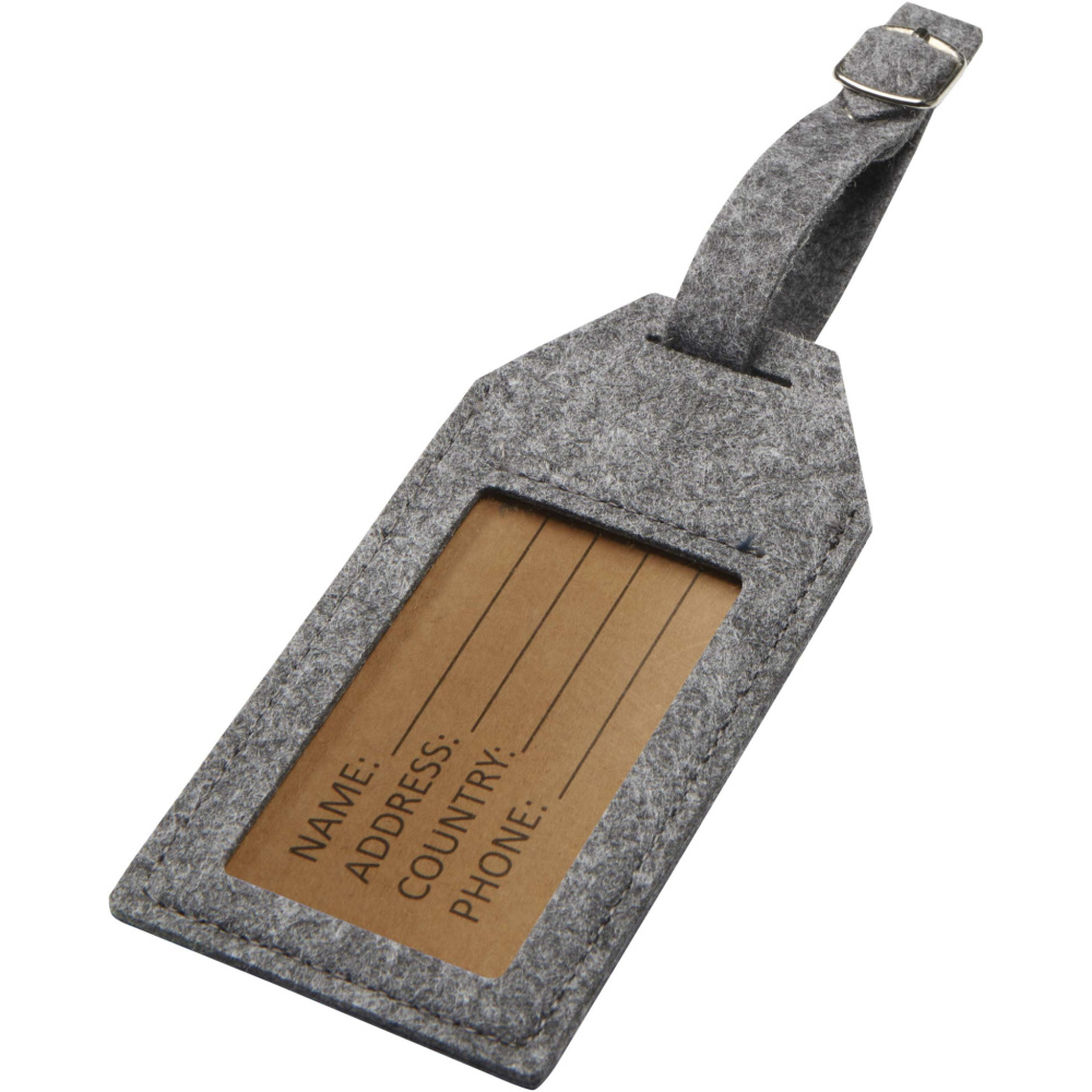 Logo trade corporate gifts picture of: Tie luggage tag