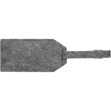 Logo trade promotional products image of: Tie luggage tag