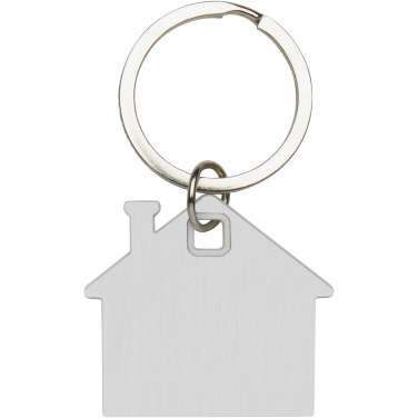 Logo trade promotional gift photo of: Nook house-shaped keychain