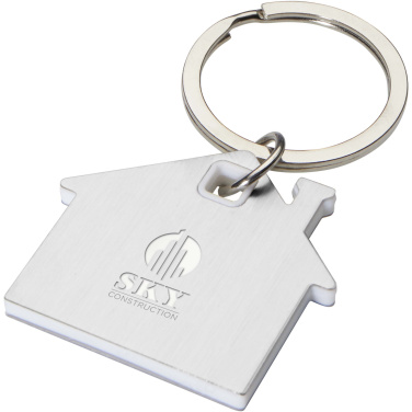 Logo trade promotional products picture of: Nook house-shaped keychain
