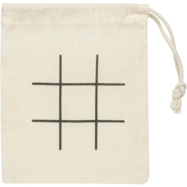 Logotrade corporate gift image of: Whorl wooden tic, tac, toe game