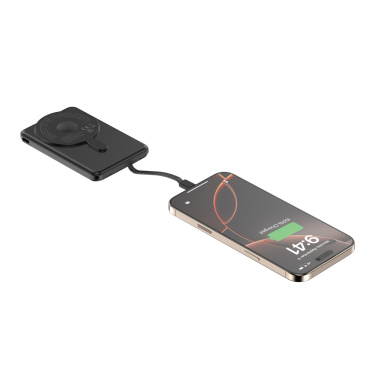 Logotrade promotional gift picture of: Urban Vitamin Redwood 5in1 5000mah 20W PD magnetic powerbank