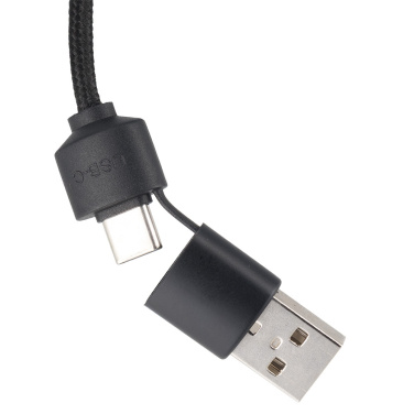 Logotrade business gifts photo of: Cable 4in1 with illuminated logo - LH-ZM02