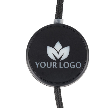 Logotrade advertising product image of: Cable 4in1 with illuminated logo - LH-ZM02