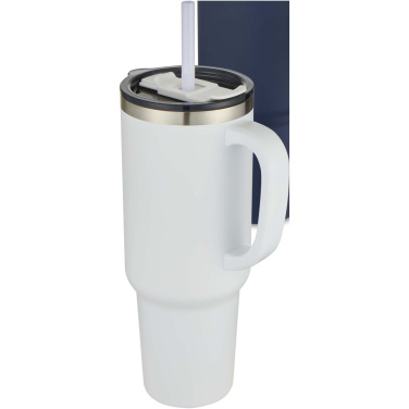 Logo trade promotional merchandise picture of: Sydney 1200 ml copper vacuum insulated tumbler with straw