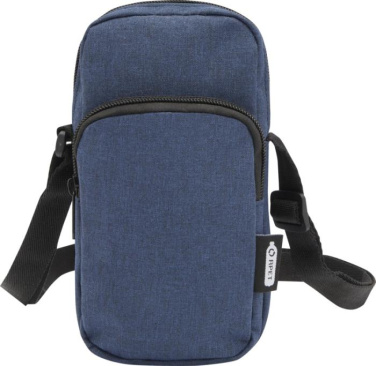 Logo trade promotional gifts image of: Ross GRS recycled phone pouch