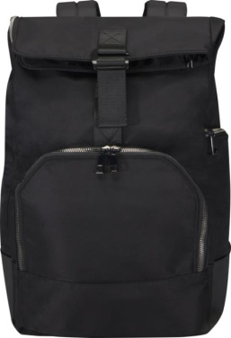 Logo trade advertising product photo of: Rhine 15” GRS recycled rolltop backpack 18L