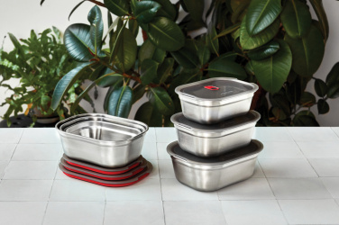 Logo trade advertising products image of: Black+Blum Mealprep Box 3pcs Set Small, Medium, Large
