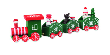 Logotrade promotional gifts photo of: Wooden Christmas train