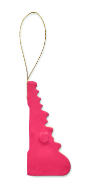 Logo trade corporate gifts image of: Christmas paper tree hanger