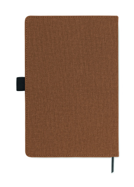 Logo trade business gift photo of: A5 notebook PU front pocket