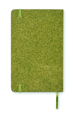 Logo trade promotional merchandise picture of: A5 notebook with hard cover