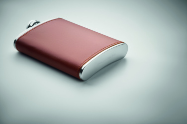 Logo trade promotional gift photo of: Slim hip flask 200 ml