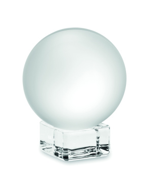 Logotrade business gifts photo of: Glass round award