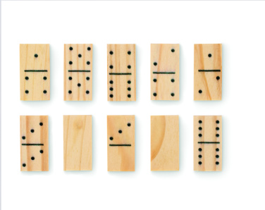 Logotrade promotional gift image of: Domino and cards set