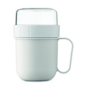 Logo trade promotional giveaways image of: On the go cup in PP 450 ml