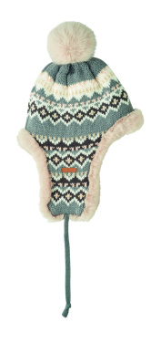 Logotrade business gift image of: Knitted beanie with ear flap