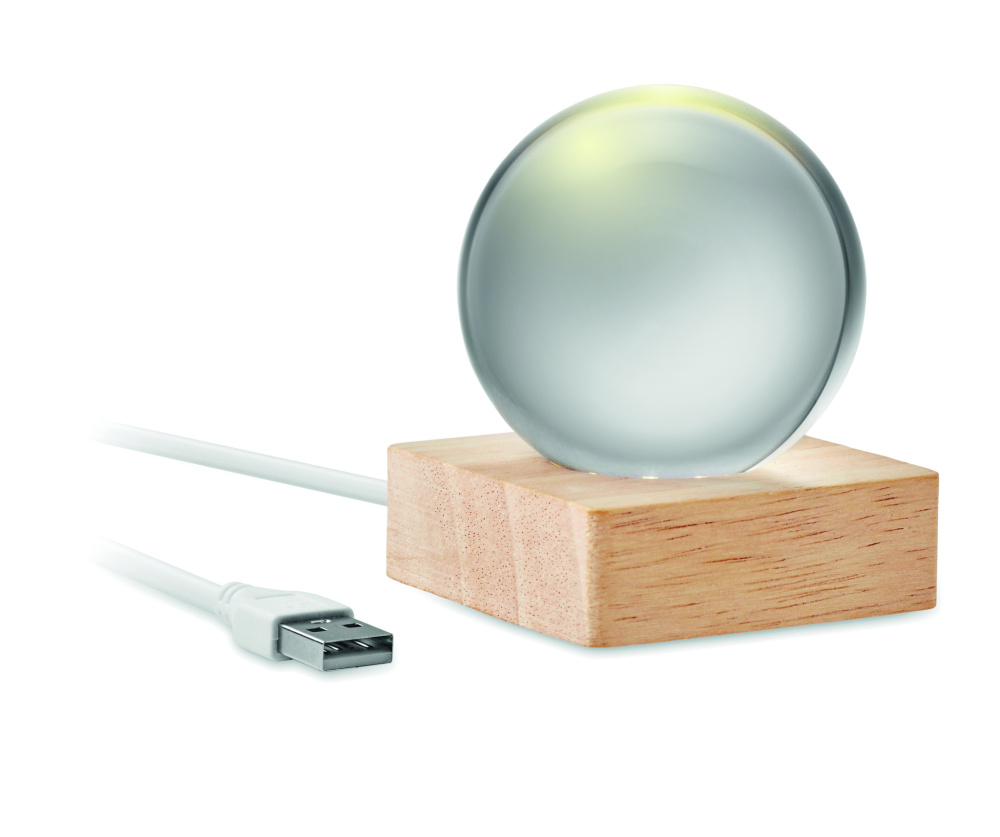 Logotrade promotional merchandise image of: LED glass ball