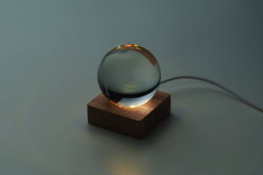 Logo trade promotional gift photo of: LED glass ball