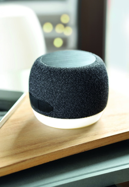 Logo trade corporate gift photo of: 15W wireless charger speaker