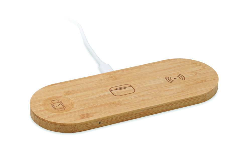 Logotrade promotional merchandise image of: 3 in 1 15W wireless charger
